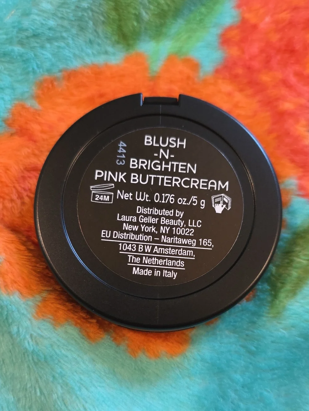 Laura Geller Pink Buttercream Baked Blush N Brighten New